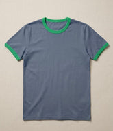 Ringer Tee-BL/GR