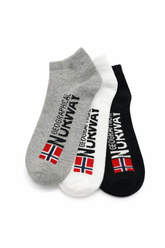 GEOGRAPHICAL NORWAY MULTI ANKLE PACK OF 3