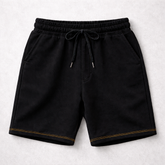 Terry Shorts-Black