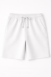 Terry Shorts-Heather Grey