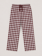 Decent Checks Trouser-Chocolate Brown