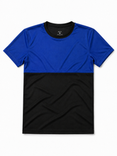 Shadow Split Tee-BL