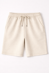 Terry Shorts-Beige