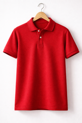 Neutral Polo-Red