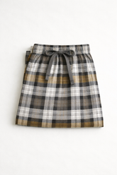 Mustard Checks Trouser