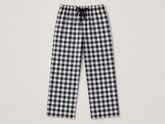 Decent Checks Trouser-Black