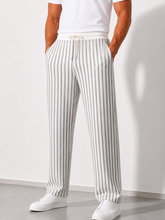 Executive Relax Pro-Grey Stripes Trouser