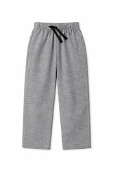 BLACK GIGHAM TROUSER