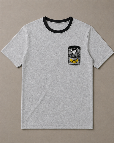 Urban Banana Tee-Grey