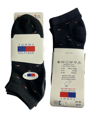T:MMY HILFIGER PATTERENED ANKLE PACK OF 3