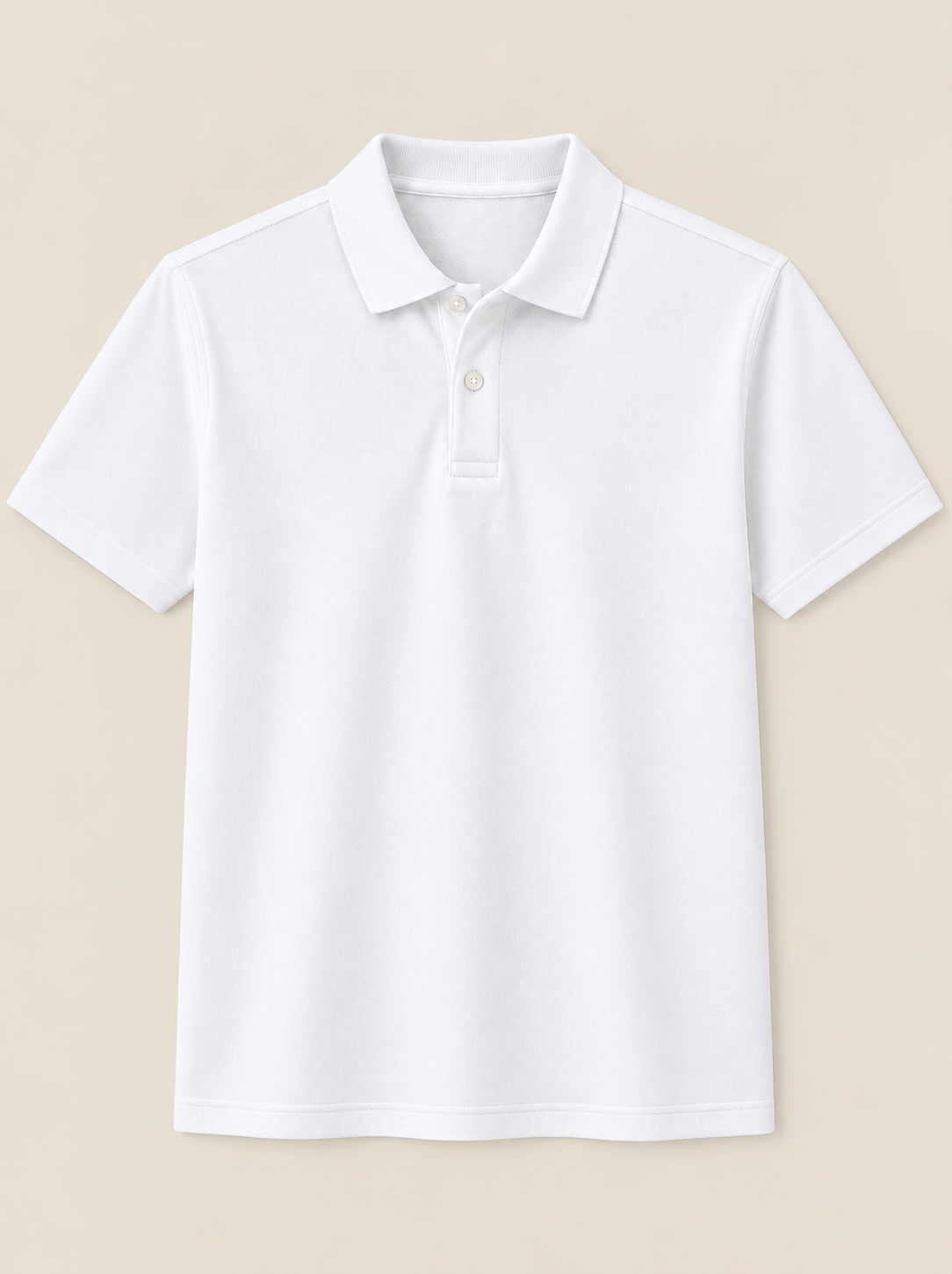 Neutral Polo-White