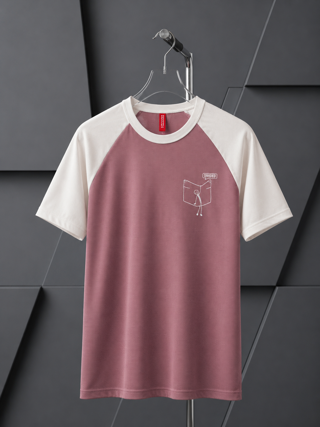 Raglan Duo-PNK/WH