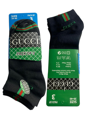 GUCI ANKLE PACK OF 3