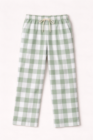 Green Checks Trouser