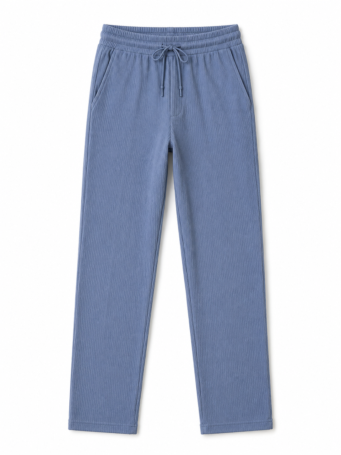 Executive Textured Smart-Blueish Grey Trouser