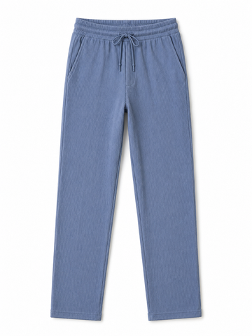 Executive Textured Smart-Blueish Grey Trouser
