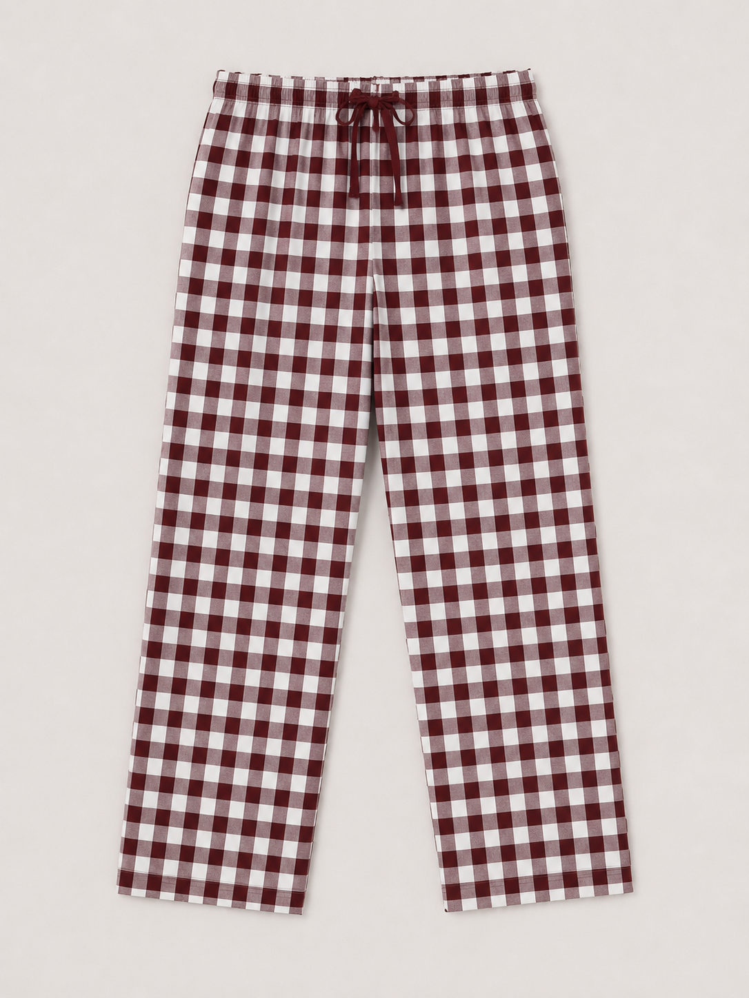 Decent Checks Trouser-Chocolate Brown