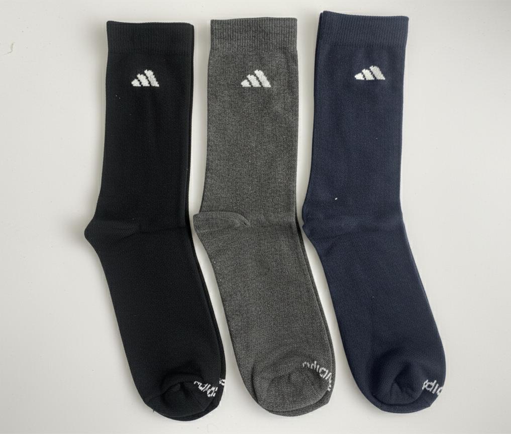 LFT 3017 DA CREW SOCKS PACK OF 3