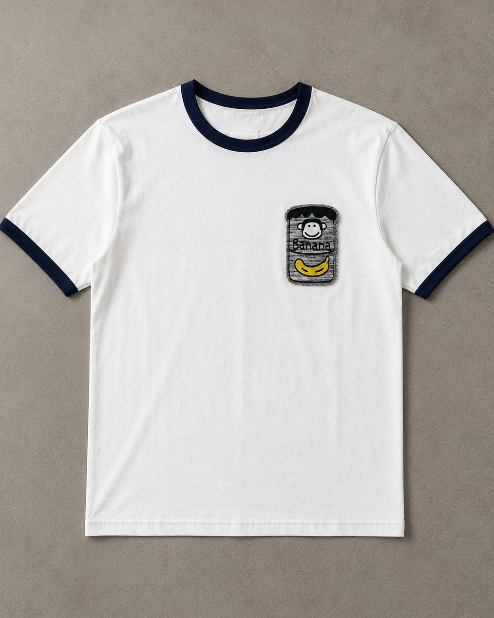 Urban Banana Tee-White