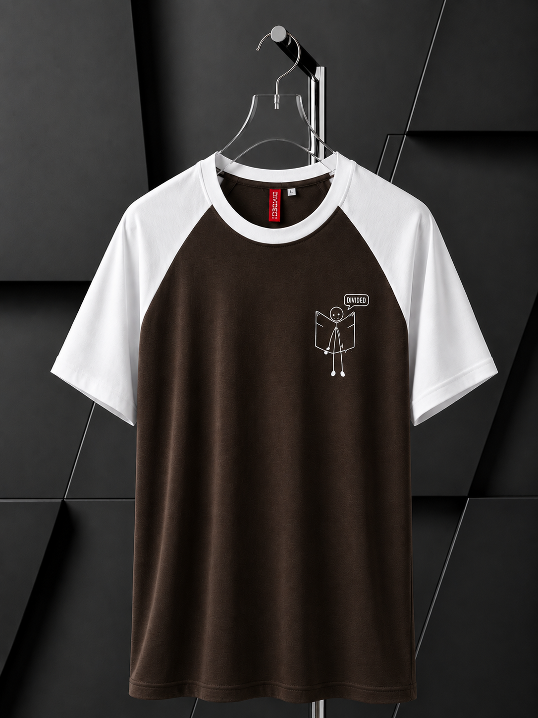 Raglan Duo-BRN/WH