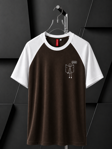 Raglan Duo-BRN/WH