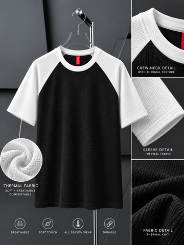 Raglan Duo-BLK/WH