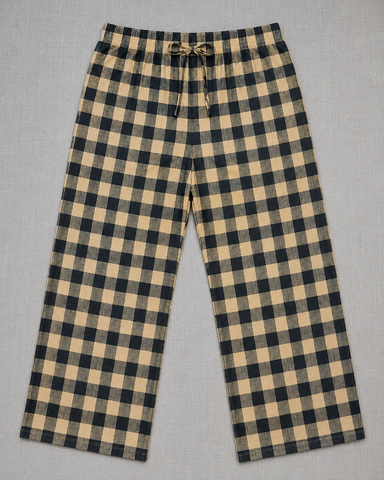 Decent Checks Trouser-LBrown