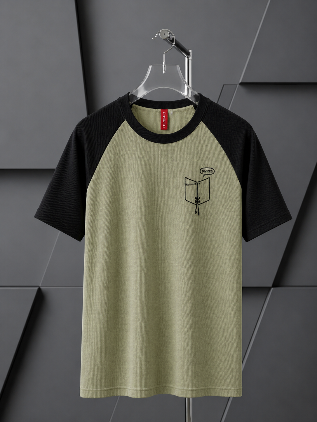 Raglan Duo-OLV/BLK