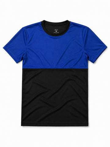 Shadow Split Tee-BL