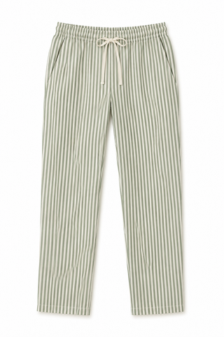 Decent Stripes Pants-Green