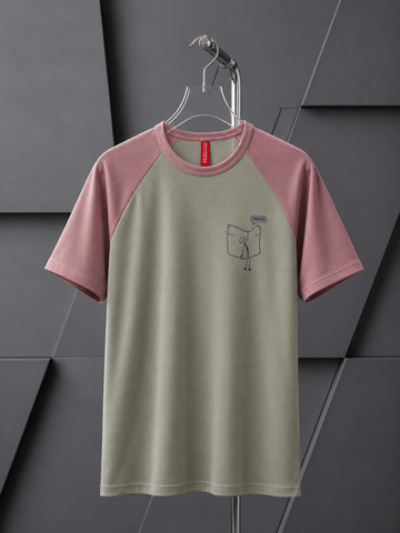 Raglan Duo-GR/PNK
