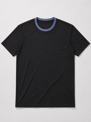 Bird Eye Tee-Black