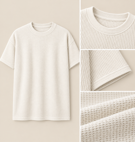 Aeris Honeycomb Tee - Coffee