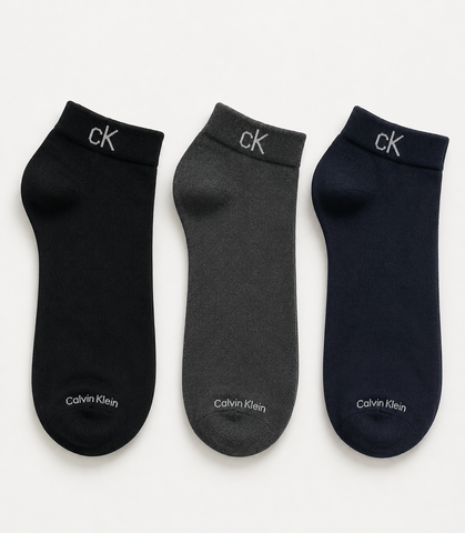 LFT 3035 KC PLAIN ANKLE SOCKS PACK OF 3