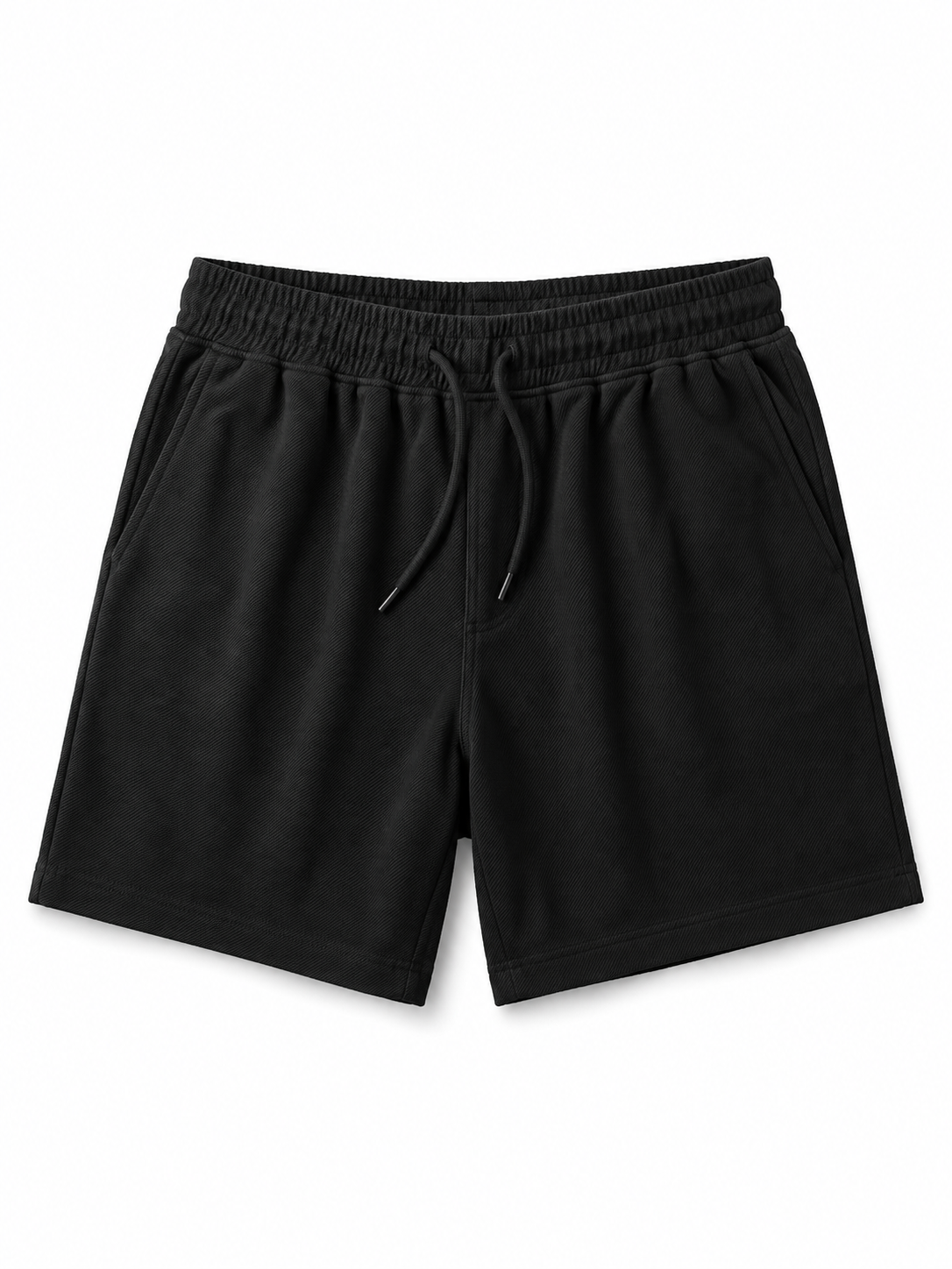 Terry Shorts-Black