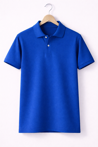 Neutral Polo-Royal Blue