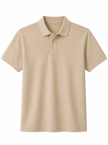 Neutral Polo-Coffee