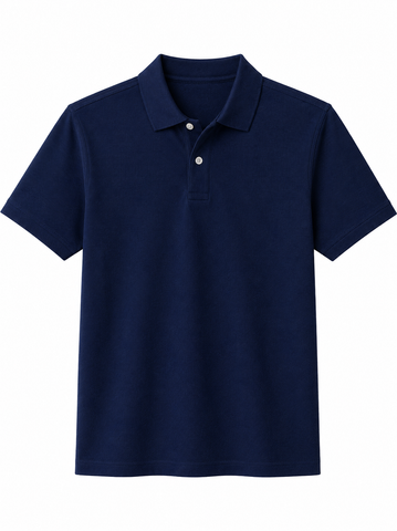 Neutral Polo-Navy Blue