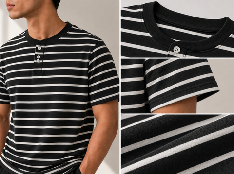 Blackline Classic Henley Tshirt