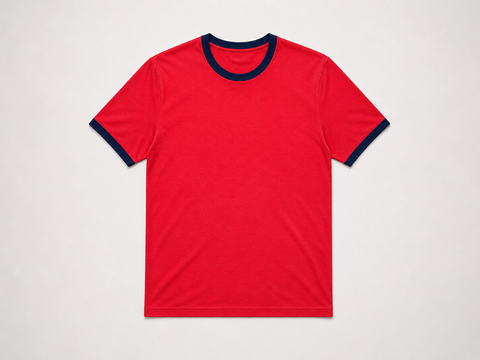 Ringer Tee-RD/NB