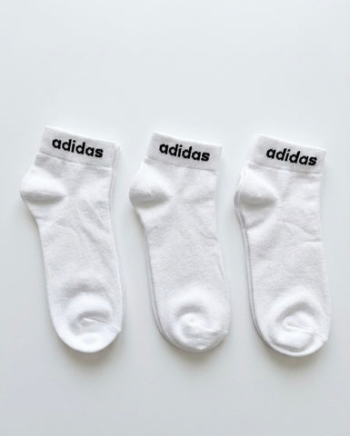 ADIDA ANKLE PACK OF 3-White