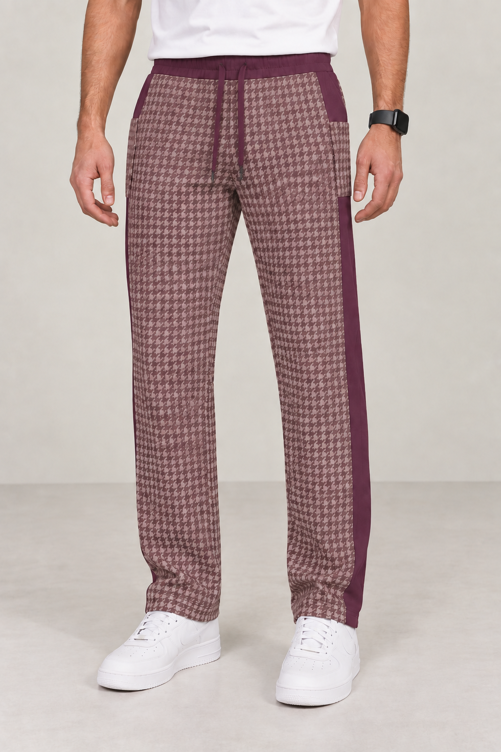 Monarch Pants-Burgundy