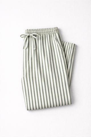 Decent Stripes Pants-Green