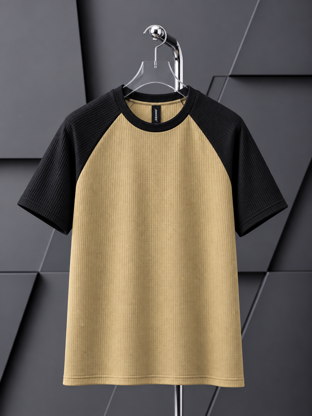 Raglan Duo-KHAKI/BLK