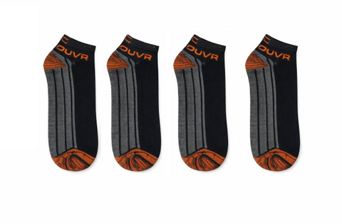 GIOVA’S ANKLE PACK OF 4-ORANGE